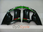 Kit de carénages à injection pour NINJA ZX-6R 05-06 - Vert, Noir - Nakano #OYO87901890