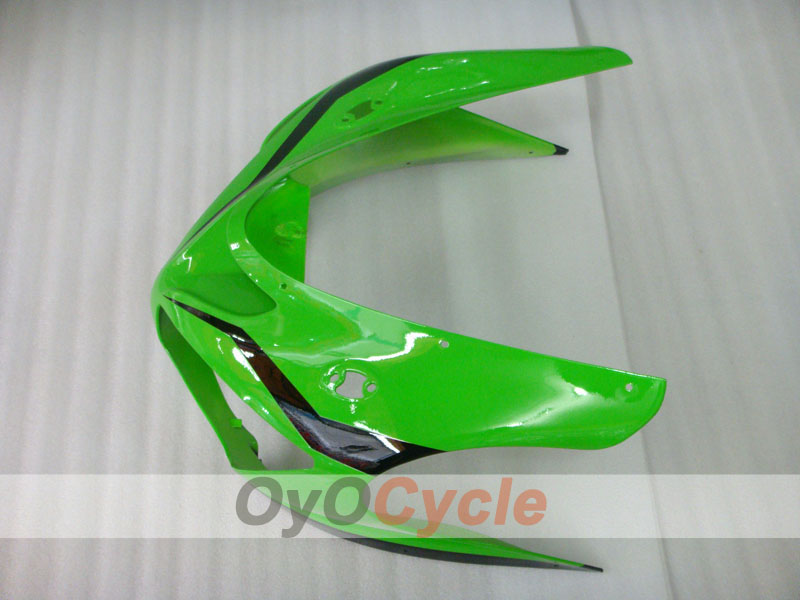Kit de carénages à injection pour NINJA ZX-6R 05-06 - Vert, Noir - Nakano #OYO87901890