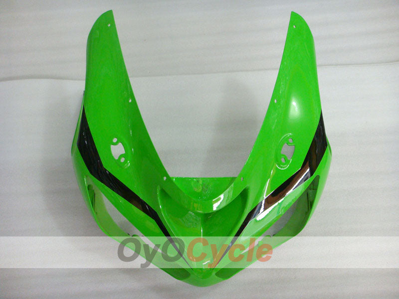 Kit de carénages à injection pour NINJA ZX-6R 05-06 - Vert, Noir - Nakano #OYO87901890