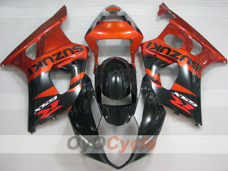 Kit de carénages à injection pour GSX R1000 03-04 - Orange, Noir - Style d'usine #OYO87901893 Image secondaire du produit