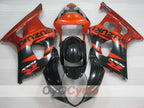 Kit de carénages à injection pour GSX R1000 03-04 - Orange, Noir - Style d'usine #OYO87901893