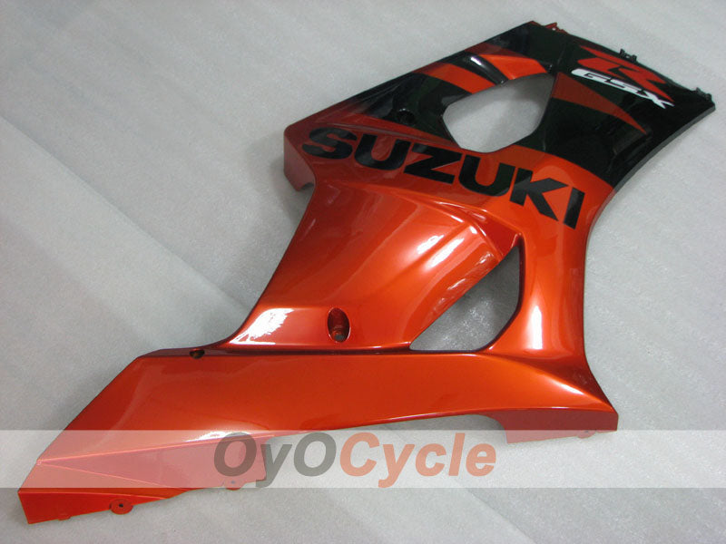Kit de carénages à injection pour GSX R1000 03-04 - Orange, Noir - Style d'usine #OYO87901893