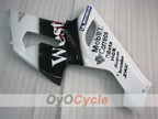 Kit de carénages à injection pour NINJA ZX-6R 05-06 - Blanc, Noir - West #OYO87901897