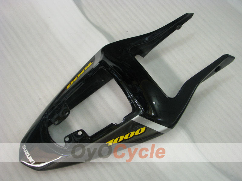 Kit de carénages injectés pour GSX R1000 03-04 - Blanc, Noir - Style d’origine #OYO87901907