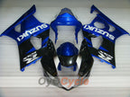 Kit de carénages injectés pour GSX R1000 03-04 - Bleu, Noir - Style d’origine #OYO87901909