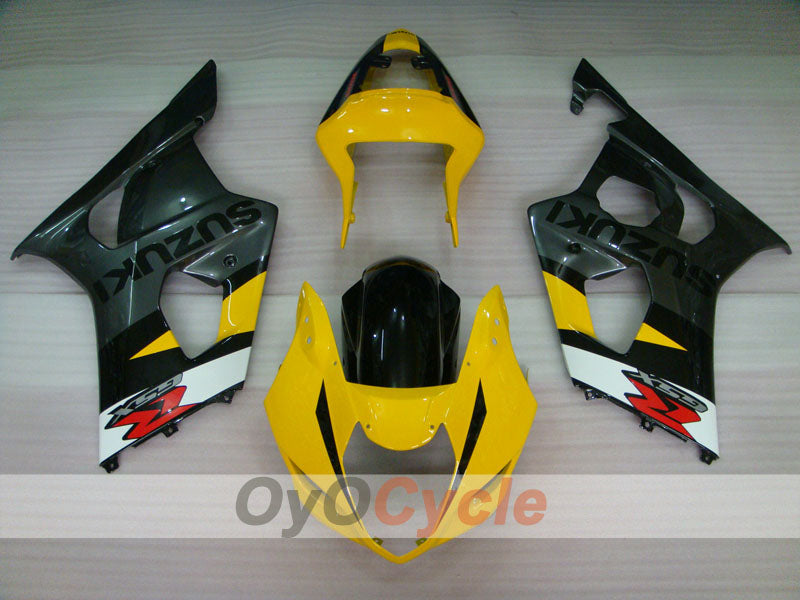 Kit de carénages injectés pour GSX R1000 03-04 - Jaune, Noir - Style d’origine #OYO87901912 Image secondaire du produit