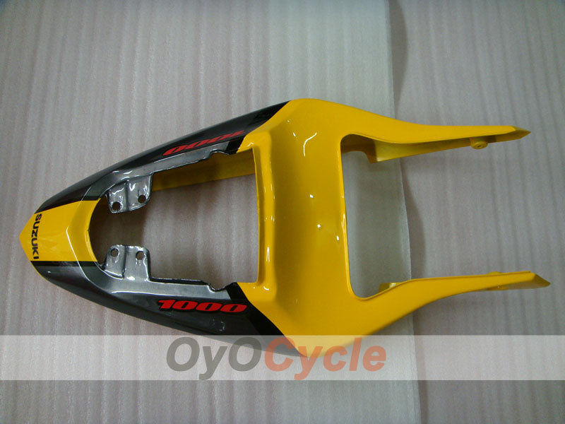 Kit de carénages injectés pour GSX R1000 03-04 - Jaune, Noir - Style d’origine #OYO87901912