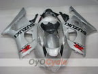 Kit de carénages injectés pour GSX R1000 03-04 - Noir, Argent - Style d’origine #OYO87901913