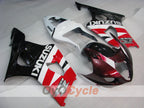 Kit de carénages injectés pour GSX R1000 03-04 - Rouge, Blanc - Style d’origine #OYO87901915