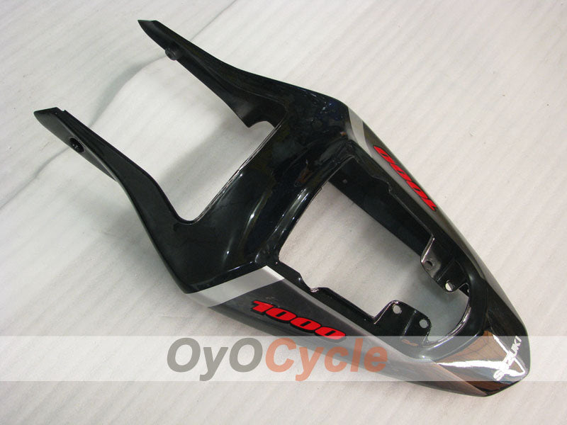 Kit de carénages injectés pour GSX R1000 03-04 - Noir, Gris - Style d’origine #OYO87901917