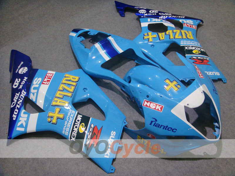 Kit de carénage à injection pour GSX R1000 03-04 - Bleu - Rizla+ #OYO87901922 Image secondaire du produit