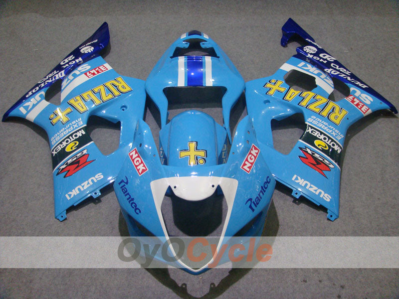 Kit de carénage à injection pour GSX R1000 03-04 - Bleu - Rizla+ #OYO87901922 Image principale du produit