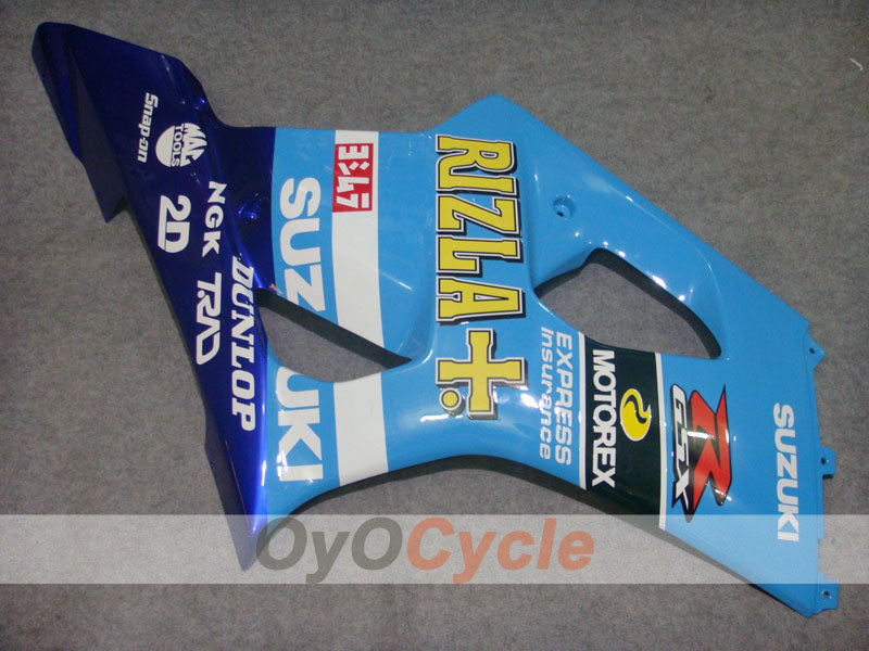 Carénage latéral gauche et droit pour Suzuki 03-04 GSXR1000 #OYO87910506