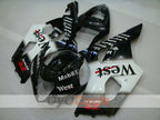 Kit de carénage à injection pour GSX R1000 03-04 - Blanc, noir - West #OYO87901926