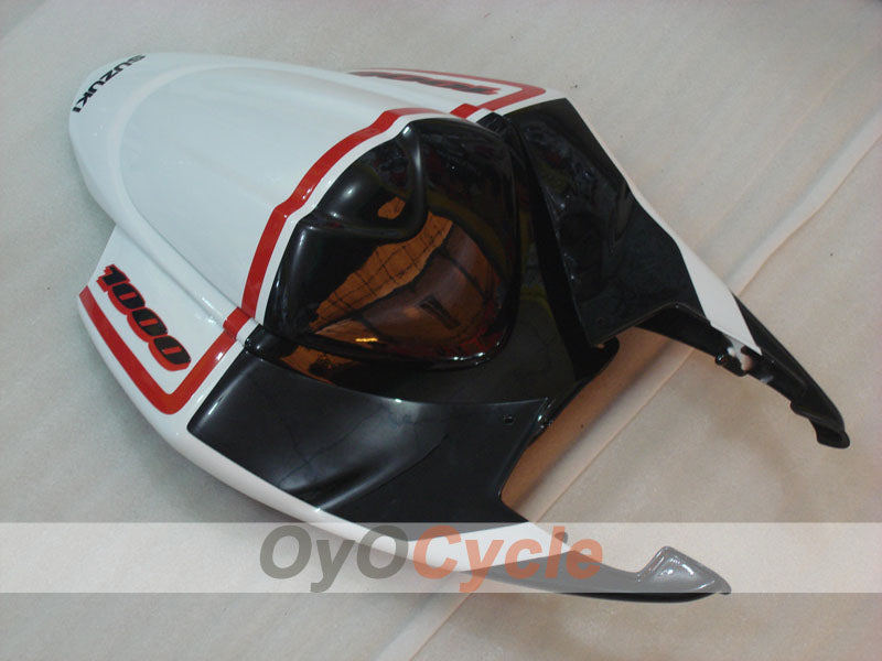 Kit de carénage à injection pour GSX R1000 05-06 - Blanc, noir - Beacon #OYO87901928