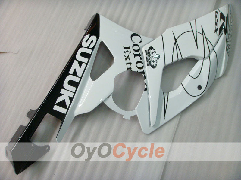 Kit de carénage à injection pour GSX R1000 05-06 - Blanc, noir - Corona, MOTUL #OYO87901945