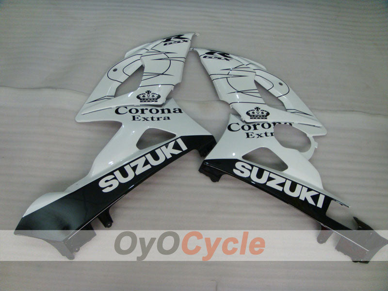 Kit de carénage à injection pour GSX R1000 05-06 - Blanc, noir - Corona, MOTUL #OYO87901945