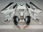 Kit de carénage à injection pour GSX R1000 05-06 - Blanc, noir - Corona, MOTUL #OYO87901949