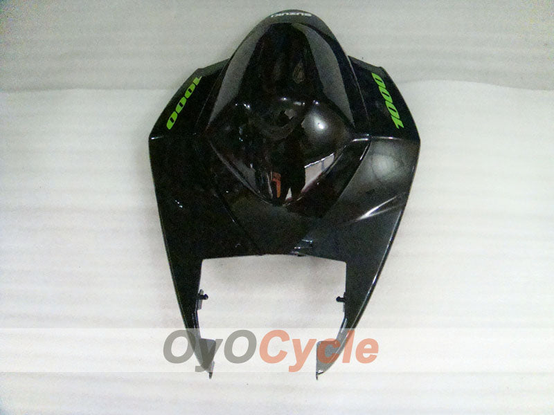 Kit de carénage à injection pour GSX R1000 05-06 - Vert, noir - Flame #OYO87901960
