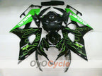 Kit de carénage à injection pour GSX R1000 05-06 - Vert, noir - Flame #OYO87901960