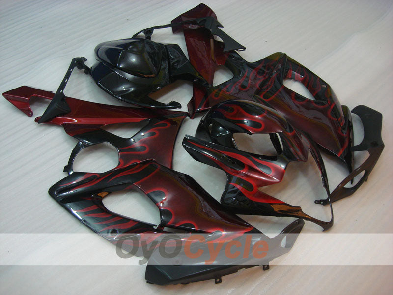 Kit de carénage à injection pour GSX R1000 05-06 - Noir - Flame #OYO87901963 Image principale du produit