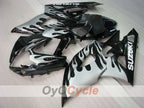 Kit de carénage à injection pour GSX R1000 05-06 - Blanc, noir - Flame #OYO87901966