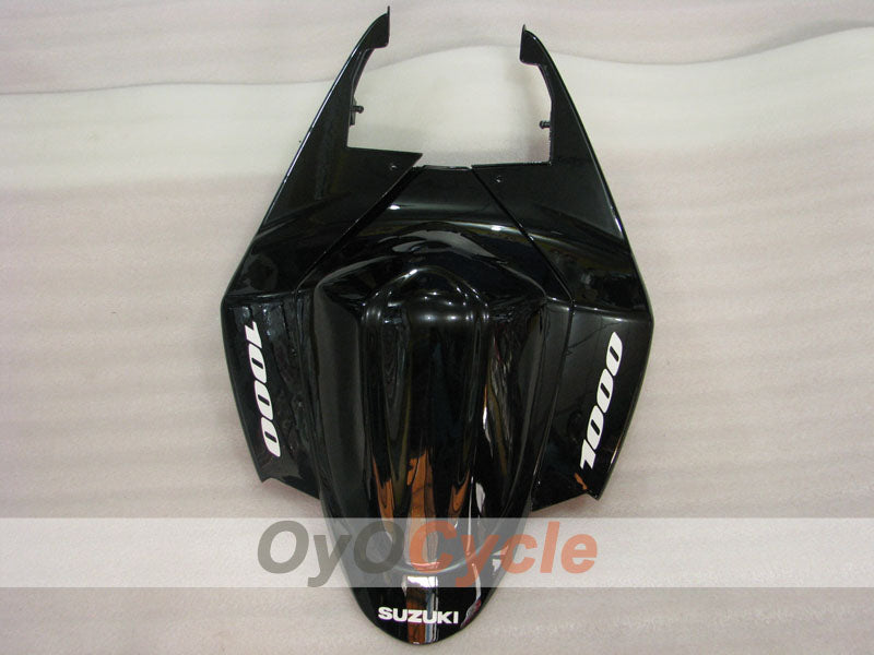 Kit de carénage à injection pour GSX R1000 05-06 - Blanc, noir - Flame #OYO87901966