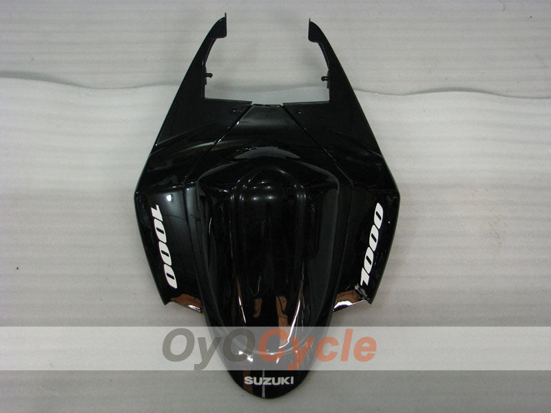 Kit de carénage moulé par injection pour GSX R1000 05-06 - Blanc, Noir - Flame #OYO87901969