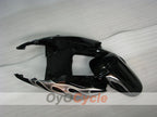 Kit de carénage moulé par injection pour GSX R1000 05-06 - Blanc, Noir - Flame #OYO87901969