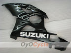 Kit de carénage moulé par injection pour GSX R1000 05-06 - Blanc, Noir - Flame #OYO87901969