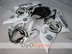 Kit de carénage moulé par injection pour GSX R1000 05-06 - Blanc, Noir - Lucky Strike, MICHELIN, MOTUL #OYO87901978