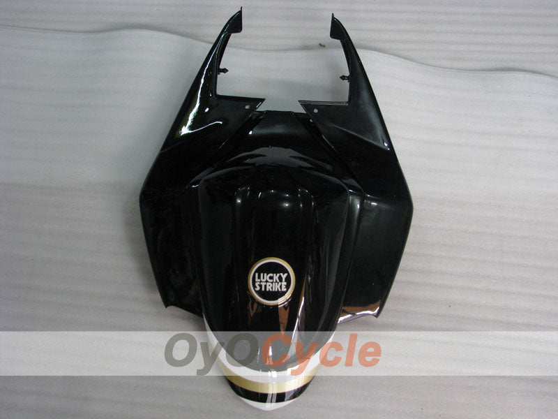 Kit de carénage moulé par injection pour GSX R1000 05-06 - Blanc, Noir - Lucky Strike, MICHELIN, MOTUL #OYO87901978