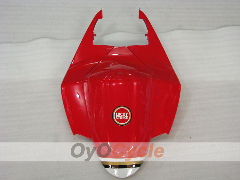 Kit de carénage moulé par injection pour GSX R1000 05-06 - Rouge, Blanc - Lucky Strike, MICHELIN, MOTUL #OYO87901979