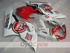 Kit de carénage moulé par injection pour GSX R1000 05-06 - Rouge, Blanc - Lucky Strike, MICHELIN, MOTUL #OYO87901979