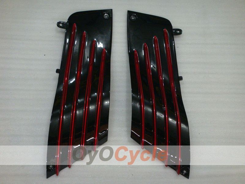 Kit de carénages injectés pour NINJA ZX-14R 06-11 - Rouge, noir - Style usine #OYO87901998