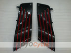 Kit de carénages injectés pour NINJA ZX-14R 06-11 - Rouge, noir - Style usine #OYO87901998