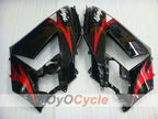 Kit de carénages injectés pour NINJA ZX-14R 06-11 - Rouge, noir - Style usine #OYO87901998