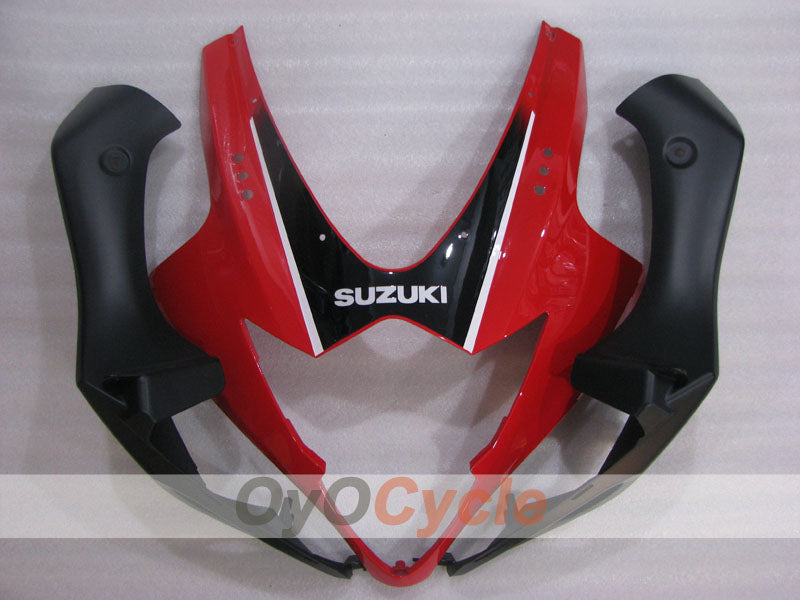 Kit de carénages injectés pour GSX R1000 05-06 - Rouge, noir - Style usine #OYO87902001