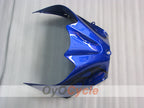 Kit de carénage injecté pour NINJA ZX-14R 06-11 - Bleu, noir - Flamme #OYO87902009