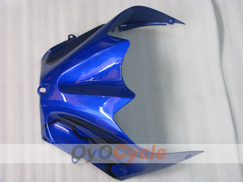 Kit de carénage injecté pour NINJA ZX-14R 06-11 - Bleu, noir - Flamme #OYO87902009