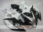Kit de carénage injecté pour GSX R1000 05-06 - Blanc, noir - Style d’usine #OYO87902014