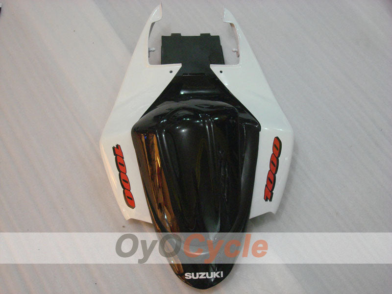 Kit de carénage injecté pour GSX R1000 05-06 - Blanc, noir - Style d’usine #OYO87902014