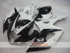 Kit de carénage injecté pour GSX R1000 05-06 - Blanc, noir - Style d’usine #OYO87902014