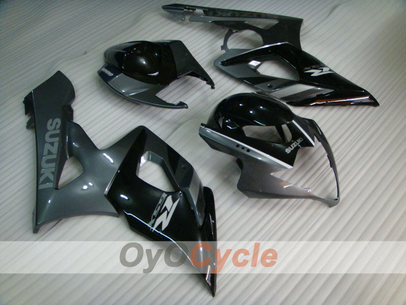 Kit de carénage injecté pour GSX R1000 05-06 - Noir, gris - Style d’usine #OYO87902018 Image principale du produit