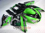 Kit de carénage injecté pour NINJA ZX-14R 06-11 - Vert, noir - Monster #OYO87902020