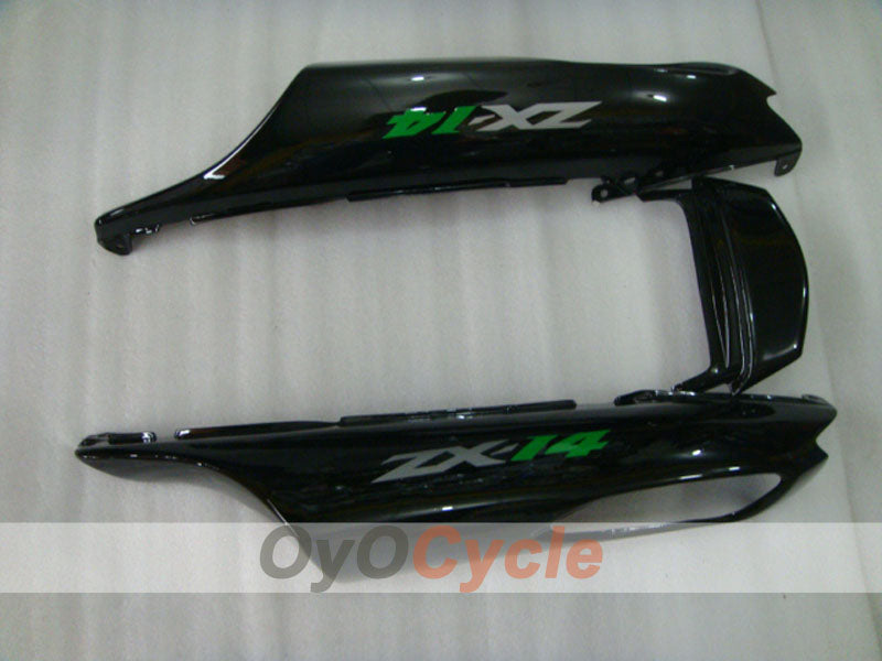 Kit de carénage injecté pour NINJA ZX-14R 06-11 - Noir - Monster #OYO87902022