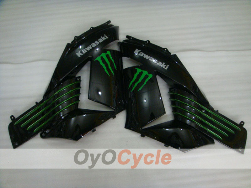 Carénage latéral gauche et droit pour Kawasaki 06-11 Ninja ZX-14R #OYO87913581