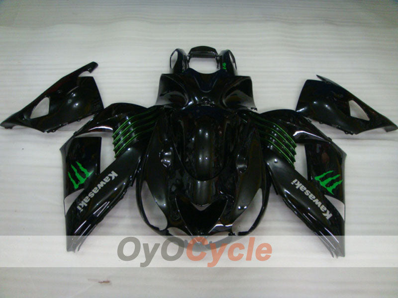 Kit de carénage injecté pour NINJA ZX-14R 06-11 - Noir - Monster #OYO87902022 Image secondaire du produit