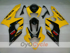 Kit de carénage injecté pour GSX R1000 05-06 - Jaune, noir - Style d'usine #OYO87902025