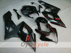 Kit de carénage injecté pour GSX R1000 05-06 - Noir - Style d'usine #OYO87902027